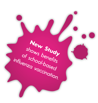 New Study shows benefits of school-based influenza vaccination